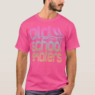 Gammaldags Skridskoåkare Rullskridskoåkning Skrids T Shirt