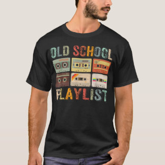 gammaldags spellista rolig t shirt