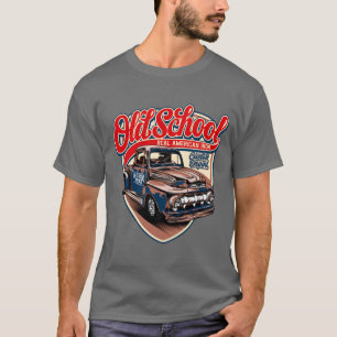 Gammaldags stål Vintage 1932 lastbil T Shirt