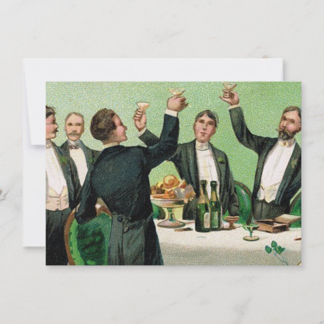 Gammaldags Svärmaskott Inbjudningar (Framsida)