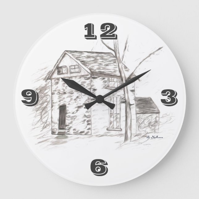 GAMMALDAGS Tic Toc Stor Klocka (Framsida)