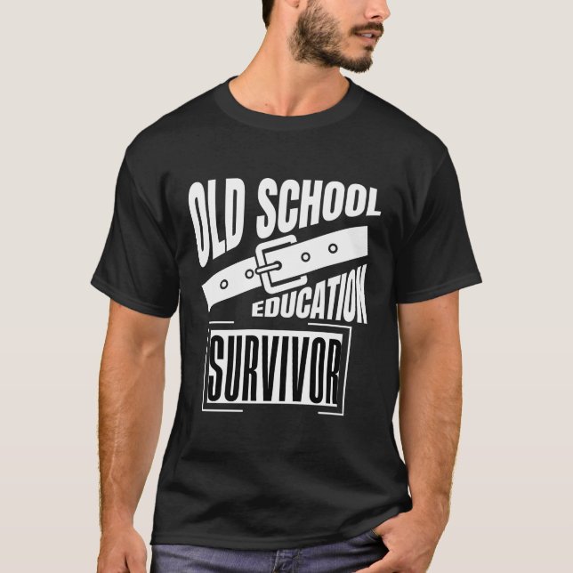 Gammaldags utbildning  t shirt (Framsida)