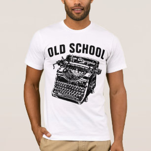 GAMMALDAGS Vintage Skrivmaskin T-shirts