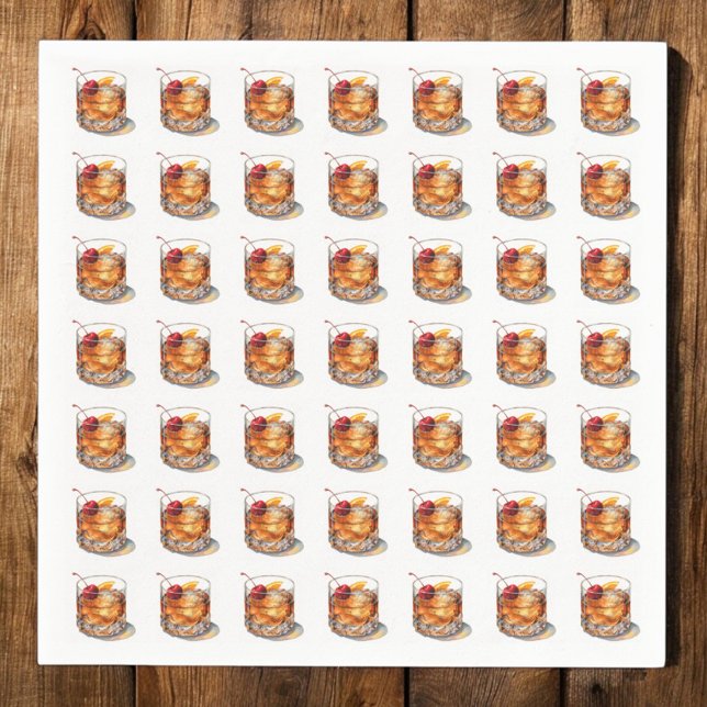 Gammaldagsdryck Pappersservett (Skapare uppladdad)