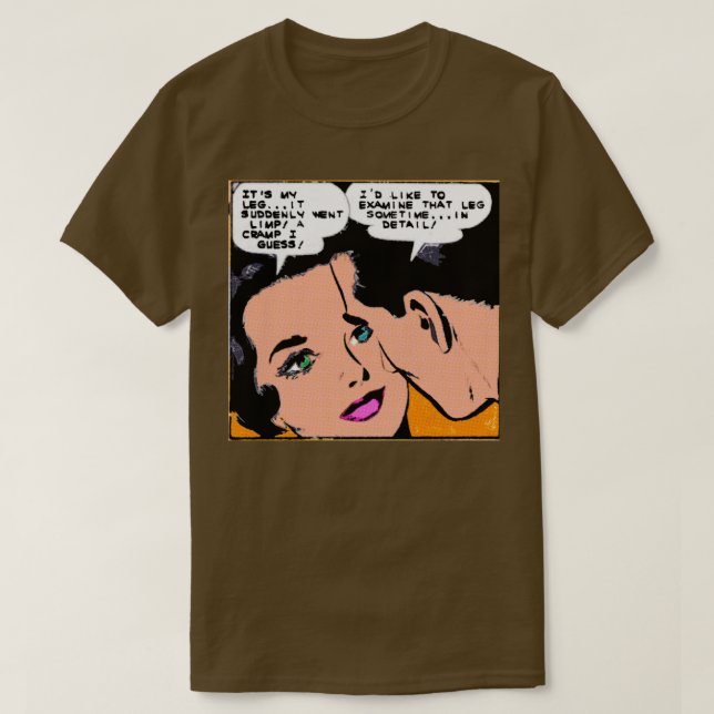 GammalKomikVintageRomance T Shirt (Design framsida)