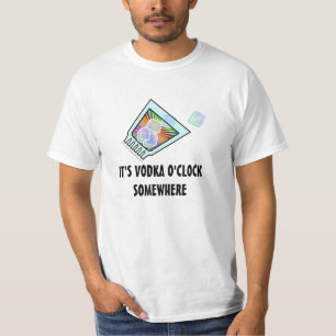GAMMALMODIG COCTAIL - - GLASS STENAR T-SHIRT