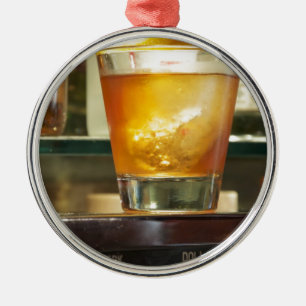 Gammalmodig coctailserie julgransprydnad metall