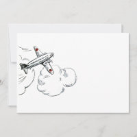 Gammalmodig flygplanteckning
