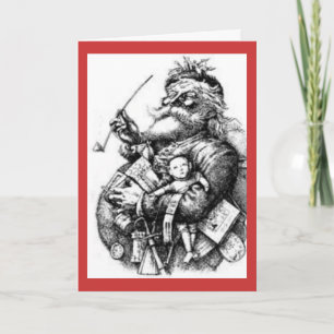 Gammalmodig jul helgkort