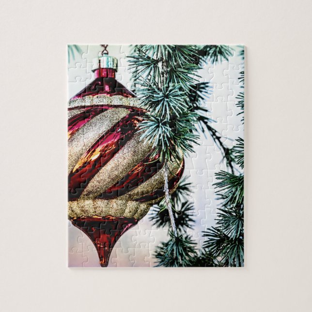 Gammalmodig jul pussel (Vertikal)