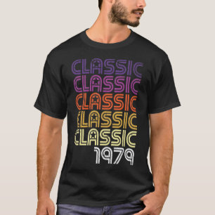Gammalt 40th födelsedagG för Retro klassiker T Shirt