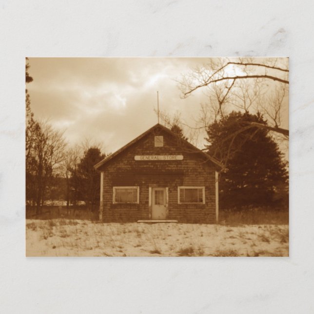 Gammalt allmänt arkivkort - vykort (Framsida)