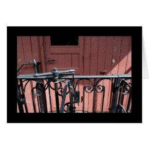 Gammalt ångkort Tåg Le Mastrou Wagon card Hälsningskort