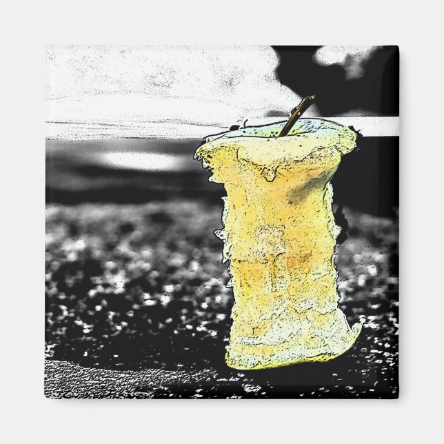 Gammalt äpple magnet (Framsidan)