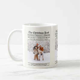 Gammalt årligt hälsningskort i Stil Kaffemugg