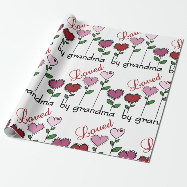 Gammalt av mormor presentpapper (Utrullad)