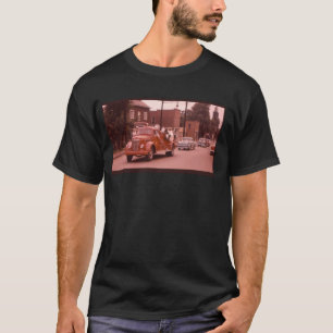 Gammalt avfyra lastbilen t-shirt