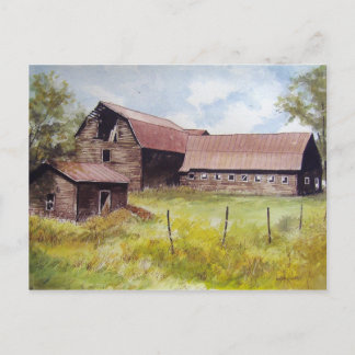 Gammalt Barn- och lantbrukskort Vykort