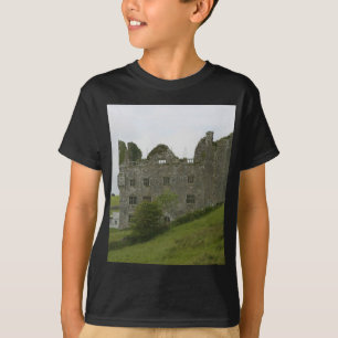 Gammalt byggnadslott på den gröna backen t-shirt