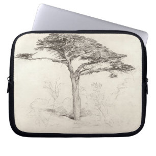Gammalt cederträträd i botanisk trädgård, Chel Laptop Sleeve
