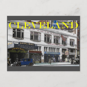 Gammalt Cleveland-vykort Vykort