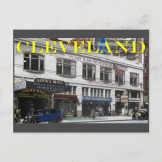 Gammalt Cleveland-vykort Vykort