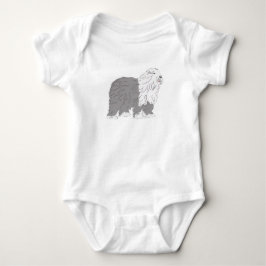 Gammalt engelskt fårhund t shirt