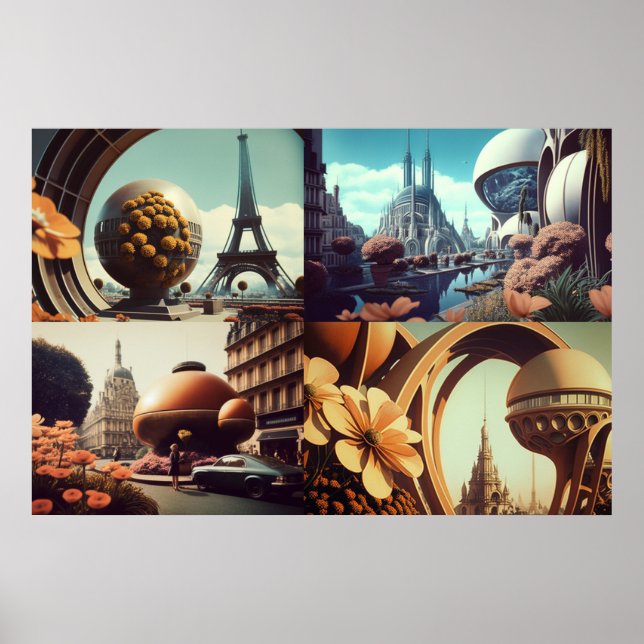 Gammalt Europa Poster (Framsidan)