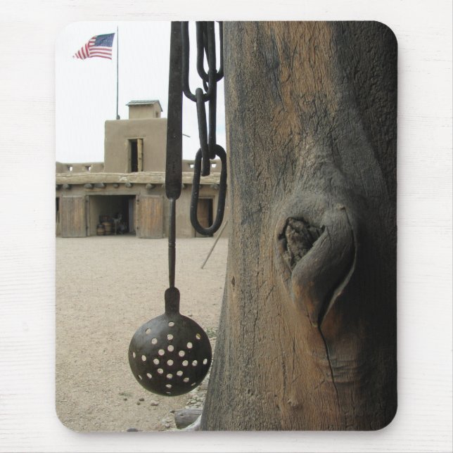 Gammalt fort Mousepad för böjelser Musmatta (Framsidan)