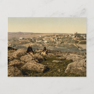 Gammalt foto av bibliska Bethel  Vykort