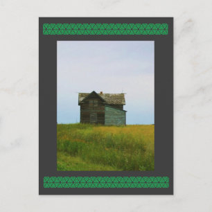 Gammalt foto av Homestead Saskatchewan Vykort