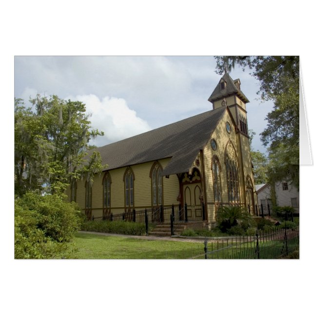 Gammalt gotiskt kort (Framsidan Horizontal)