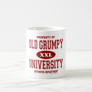 GAMMALT GRUMPY KAFFEMUGG