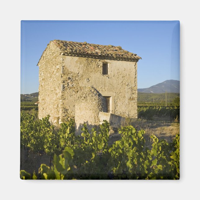 Gammalt hus i Comtat Venaissin, Vaucluse, Magnet (Framsidan)