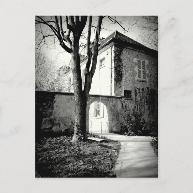 Gammalt hus i Montmarte Vykort (Framsida)