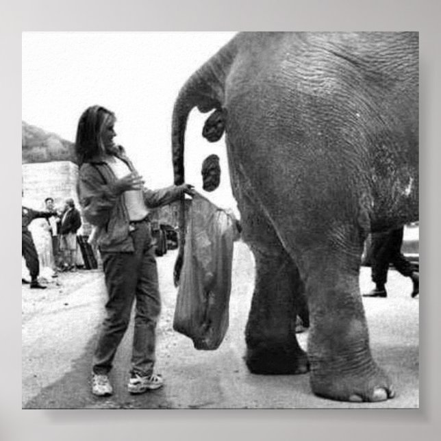 Gammalt jobb Poster (Framsidan)