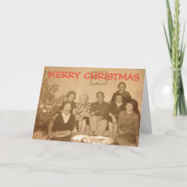 Gammalt julkort (cirka 1950-tal) helgkort