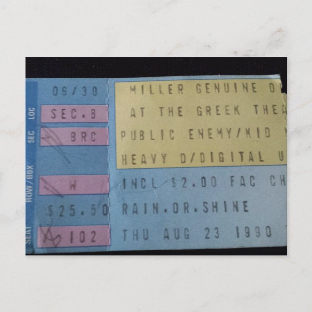 Gammalt Konsert 1 - utbildadbrainfart Vykort (Framsida)