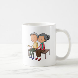 Gammalt koppla ihop kaffemugg