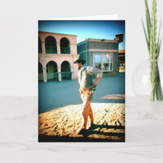 Gammalt kort för Tucson studiohälsning