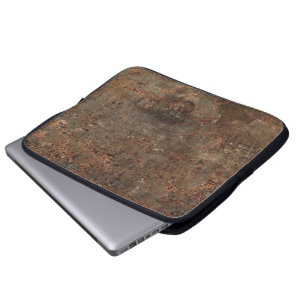 Gammalt lädertryck laptop sleeve