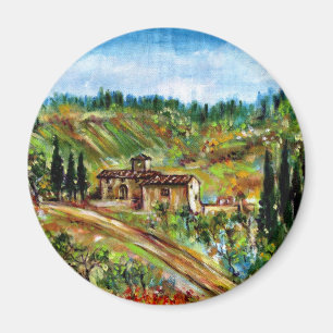 GAMMALT LANTBRUKARHEM I CHIANTI - TUSCANY MAGNET