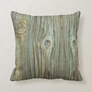 Gammalt lantligt trä kudde