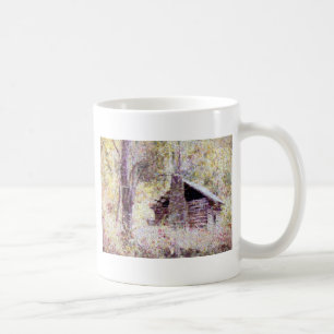 Gammalt logga kabinen kaffemugg