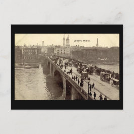 Gammalt Londonvykort - London Bridge Vykort