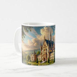 Gammalt majsslott kaffemugg