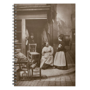 Gammalt möblemang, från "gataliv i London", 1877 Anteckningsbok