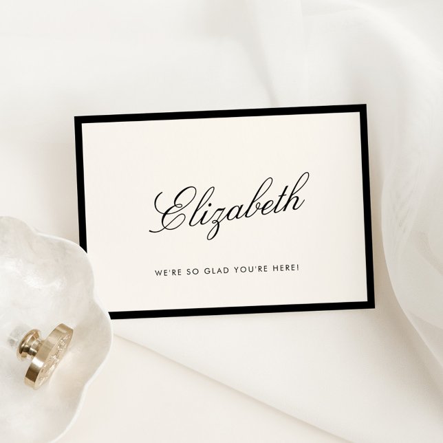 Gammalt monteringskort för klassiskt calligrafi bordsnummer (Skapare uppladdad)