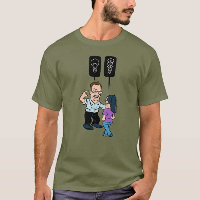 Gammalt mot nytt t shirt (Framsida)