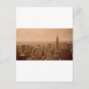 Gammalt New York City-foto Vykort